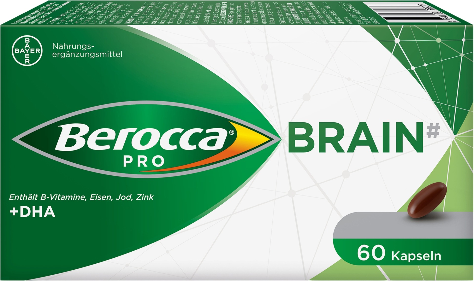 Berocca Pro Brain Kapseln, 60 Stück