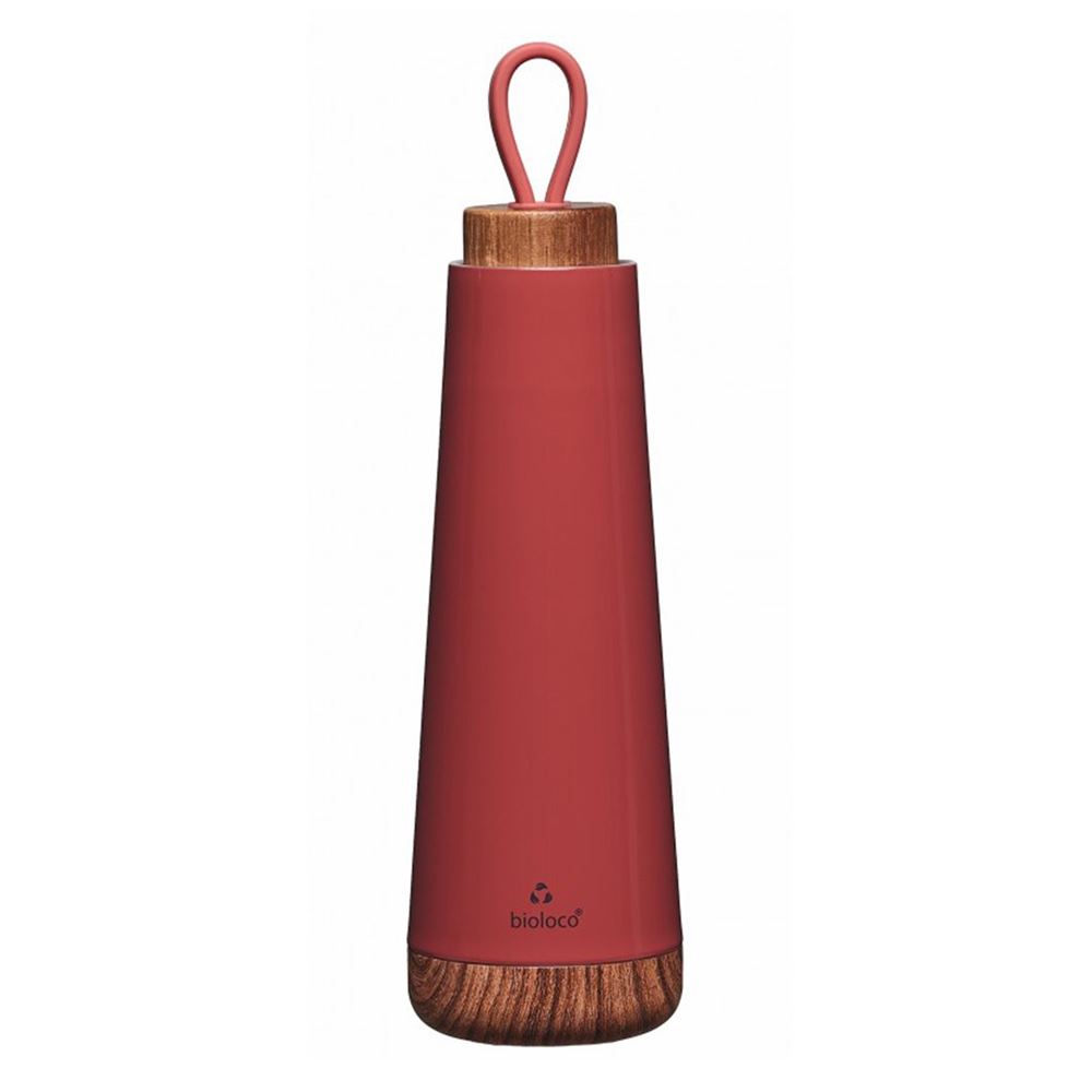 HERBORISTERIA Thermoflasche Biologo Loop 500ml Brick red