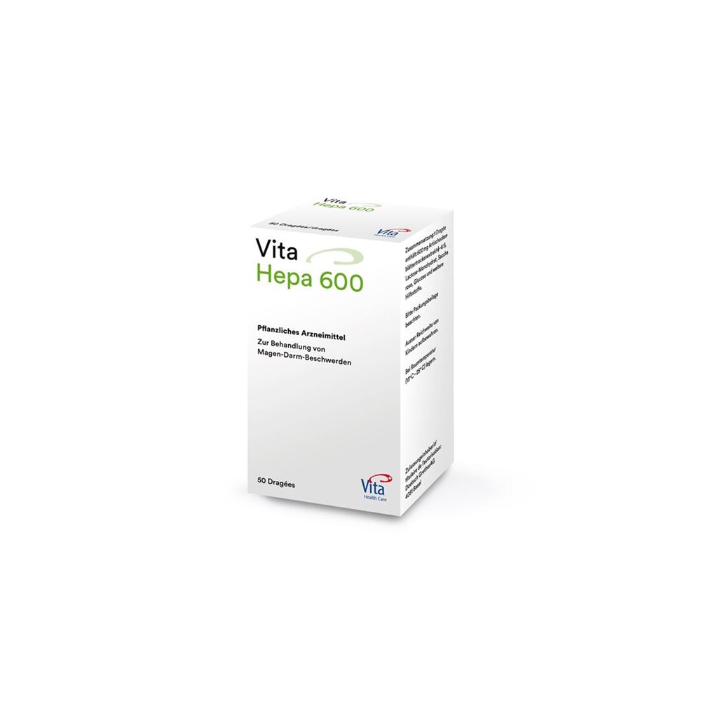 VITA HEPA Dragées 600 mg, 100 Stück
