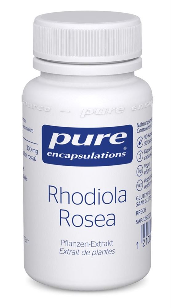 PURE Rhodiola Rosea Kapseln, 90 Stück