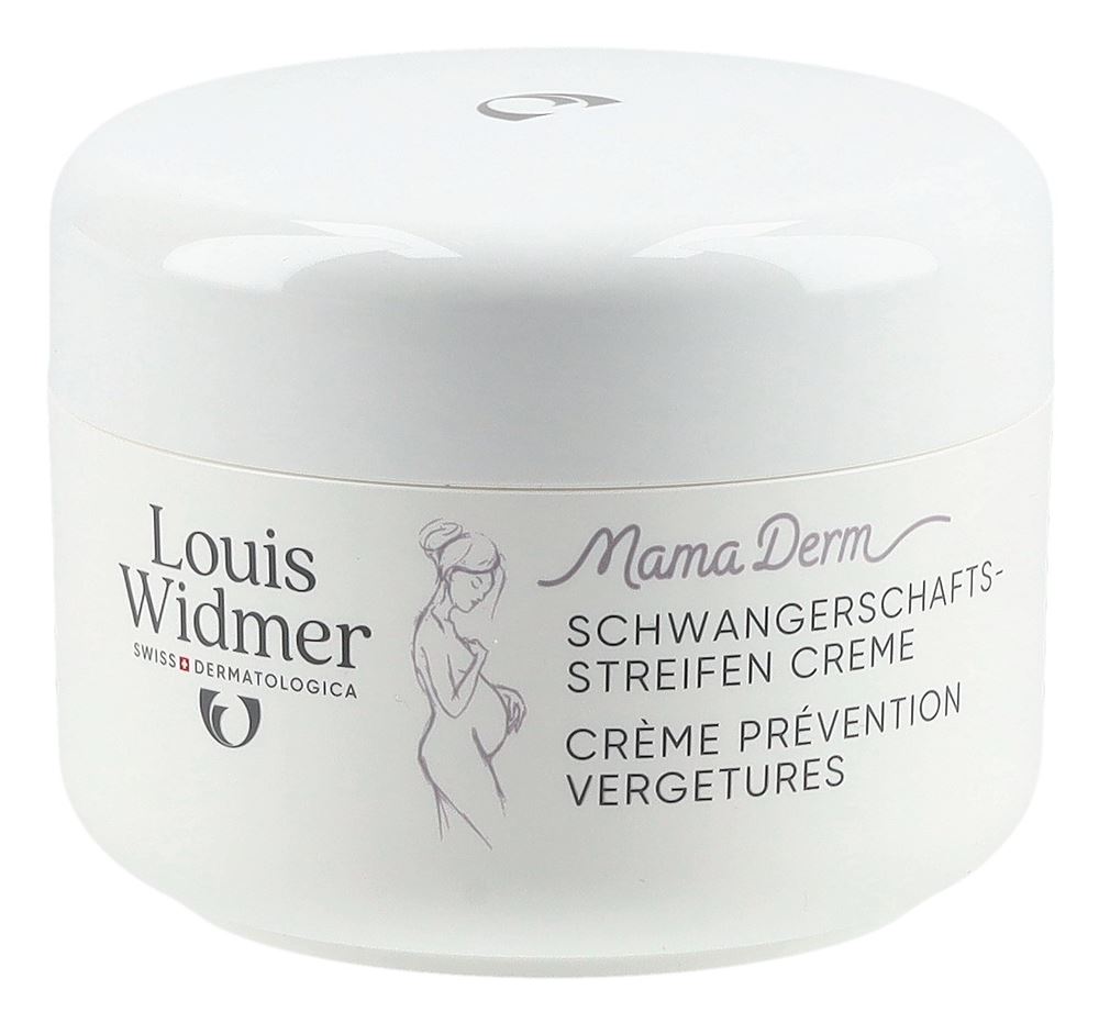 Louis Widmer MamaDerm Schwangerschaftsstreifen Creme unparfümiert