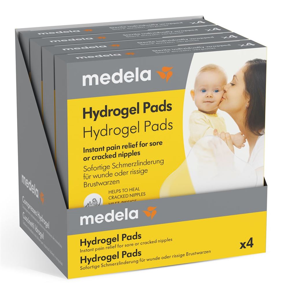 Medela Hydrogel Pads, 4 Stück