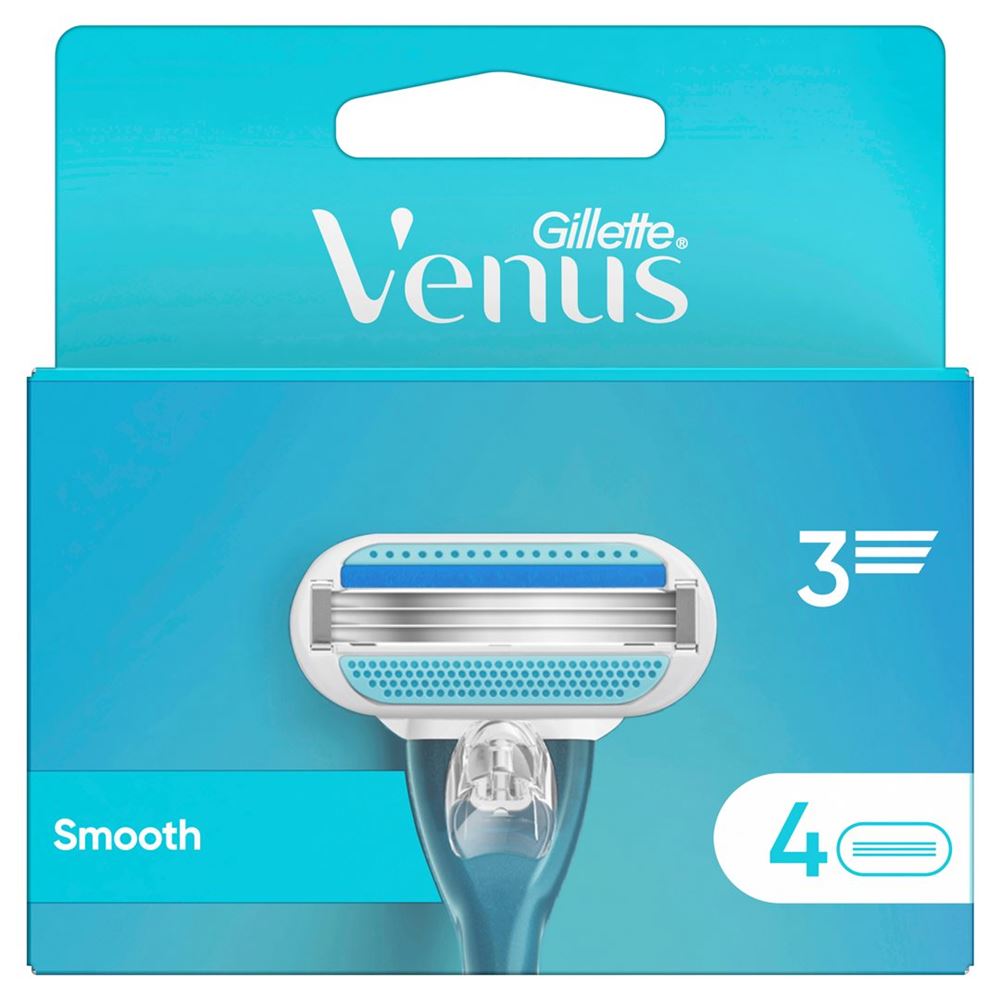 GILLETTE Venus Smooth Ersatzklingen, 4 Stück