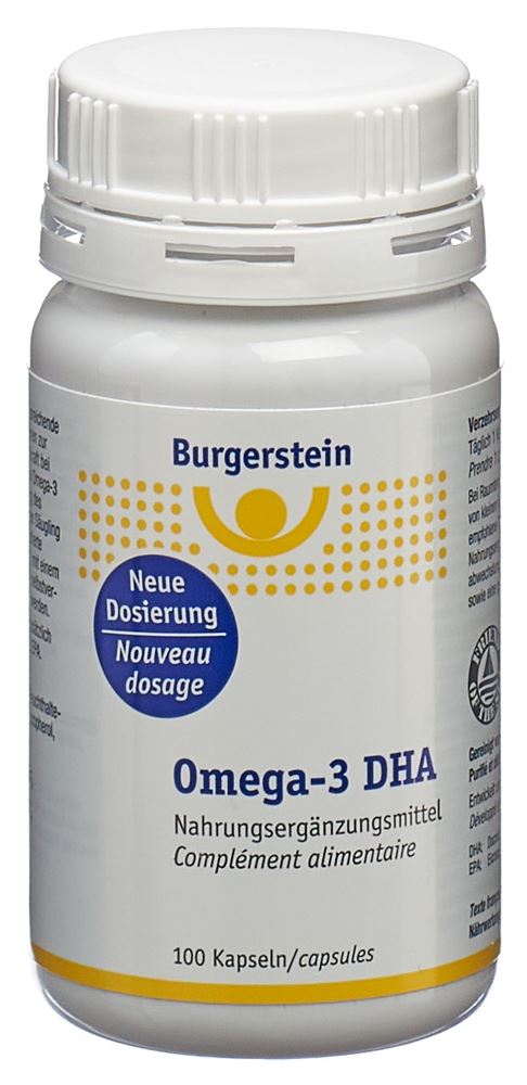 Burgerstein Omega-3 DHA Kapseln