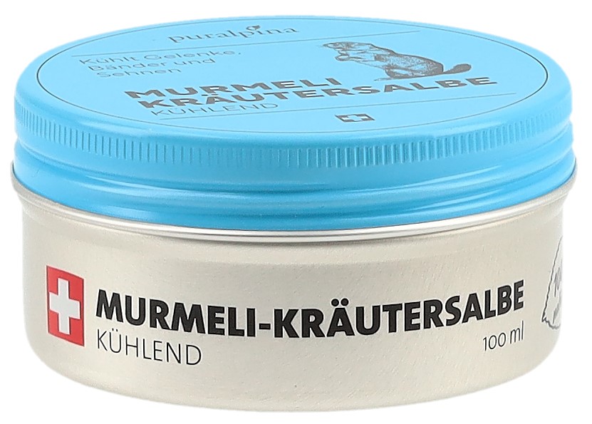 PURALPINA Murmeli Kräutersalbe kühlend, 100 ml