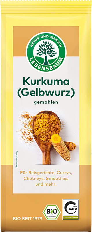 Lebensbaum Bio Kurkuma gemahlen, 50 g