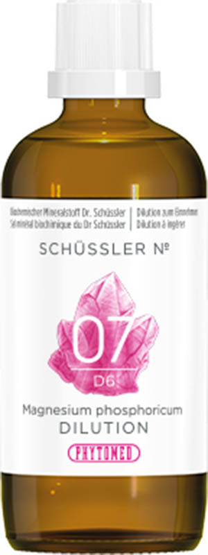 PHYTOMED SCHÜSSLER Nr7 Magnes phos Dil D 6 100 ml