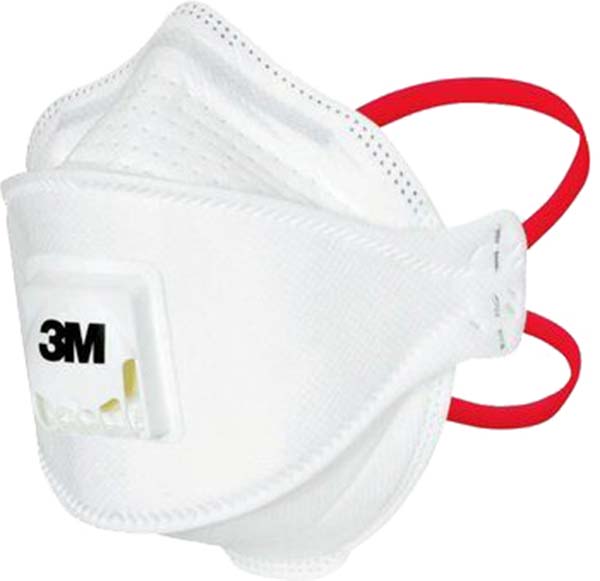 3M Atemschutz Maske FFP3 mit Ventil, 10 Stück