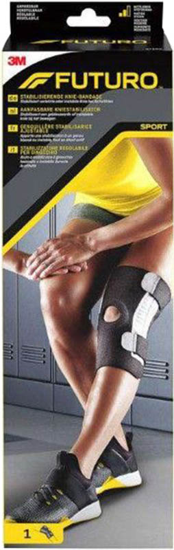 3M FUTURO Sport Stabilisierende Kniebandage anpassbar schwarz