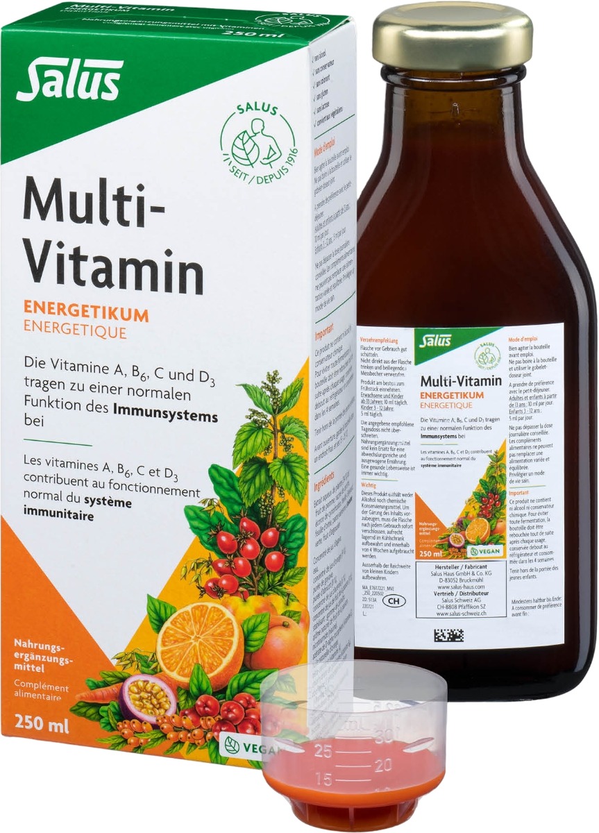 Salus Multi-Vitamin Energetikum, 250 ml