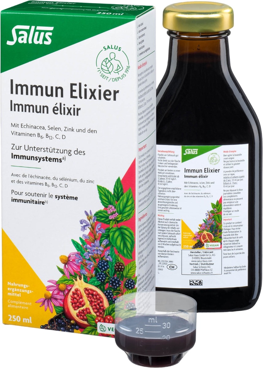 Salus Immun Elixier mit Echinacea, 250 ml