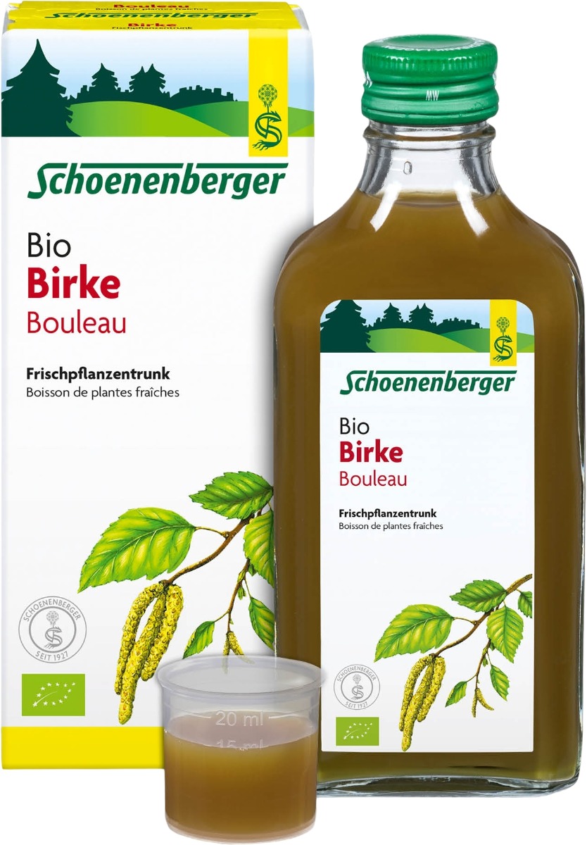 Schoenenberger Birke Frischpflanzen Trunk Bio, 200 ml