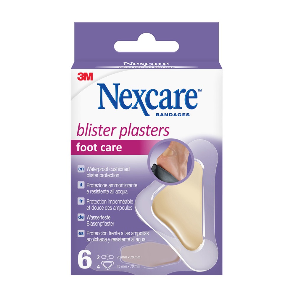 3M Nexcare Blasenpflaster 2 Grössen assortiert, 6 Stück