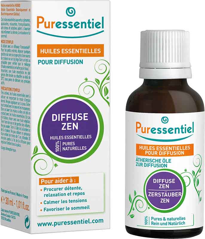 PURESSENTIEL Duftmischung Zen ätherisches Öl, 30 ml