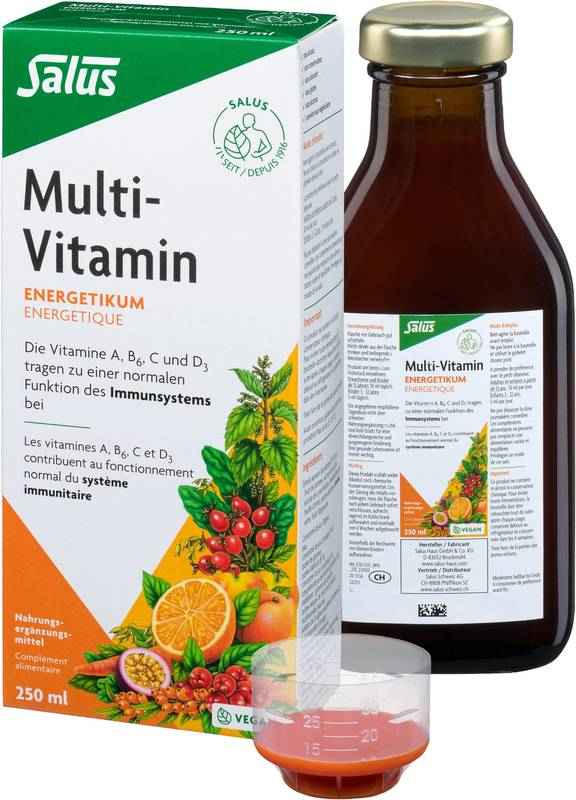 Salus Multi-Vitamin Energetikum, 250 ml