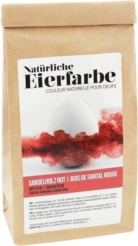DIXA Sandelholz rot Eierfarbe geschnitten, 65 g