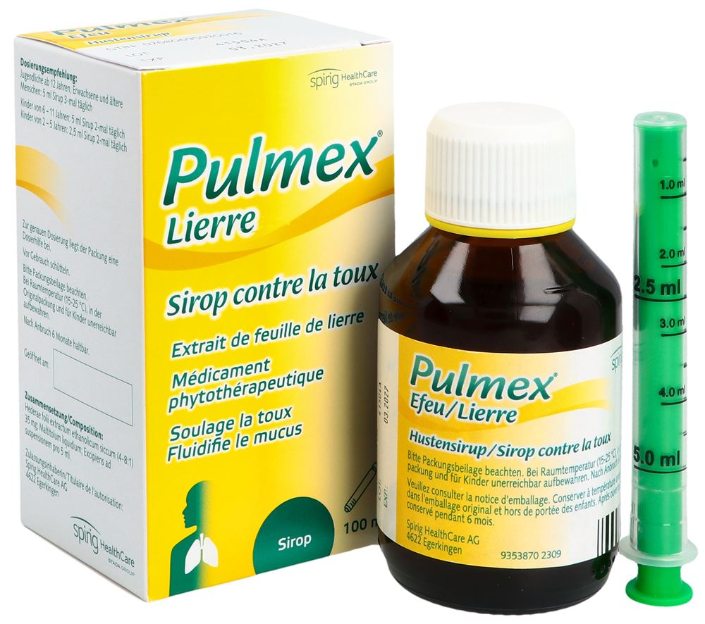 PULMEX Efeu Hustensirup, 100 ml