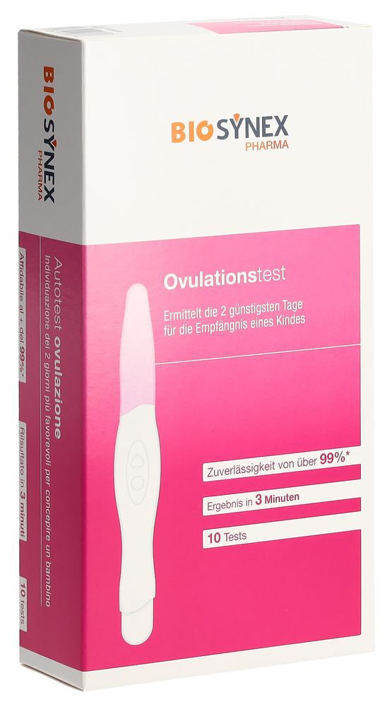 BIOSYNEX Ovulationstest, 10 Stück