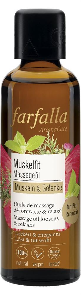 Farfalla Muskeln & Gelenke Massageöl Muskelfit, 75 ml