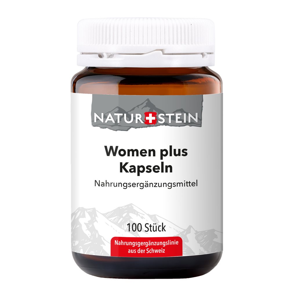 Naturstein Women Plus Kapseln, 100 Stück