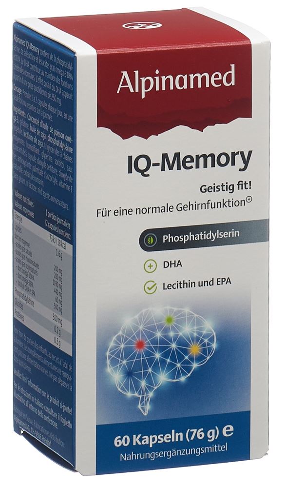 Alpinamed IQ-Memory Kapseln