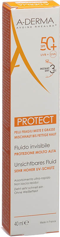 A-DERMA PROTECT Fluid invisible LSF 50+