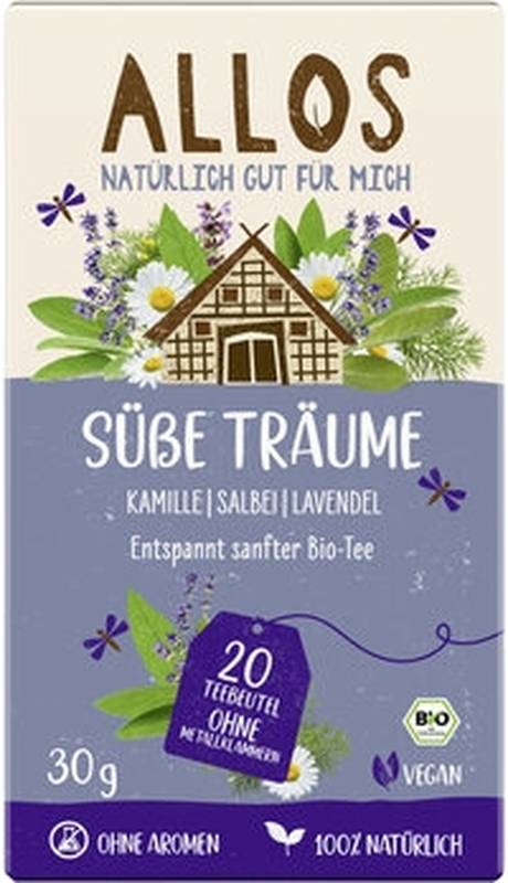 Allos Tee Süsse Träume, 20 Beutel