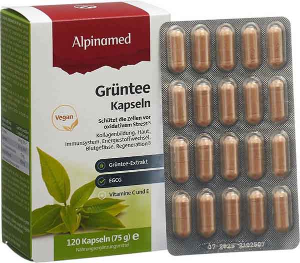 Alpinamed Grüntee Kapseln
