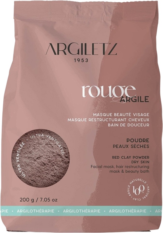 ARGILETZ Tonerde rot ultra fein, 200 g