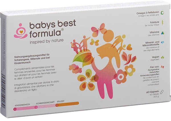 BABYS BEST FORMULA Kapseln, 60 Stück