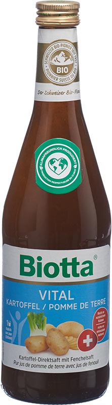 Biotta Vital Kartoffel Bio, 6 x 5 dl