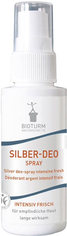 Bioturm Silber-Deo Spray INTENSIV frisch, 50ml