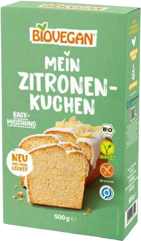 Biovegan Mein Zitronenkuchen, 450 g