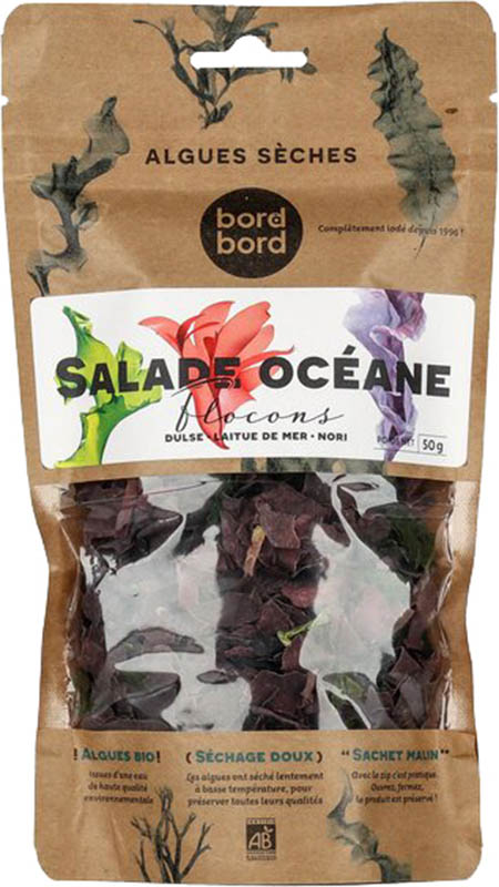Bord à bord Algen Getrocknete Flocken, 50 g