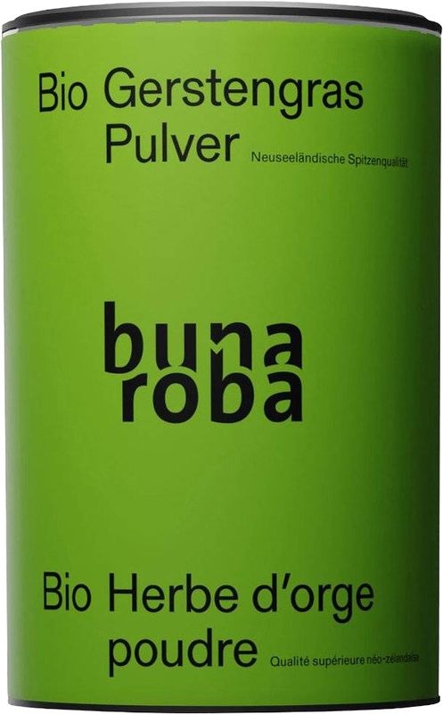 Bunaroba Bio Gerstengras Pulver, 125 g