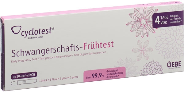 Cyclotest Schwangerschafts-Frühtest