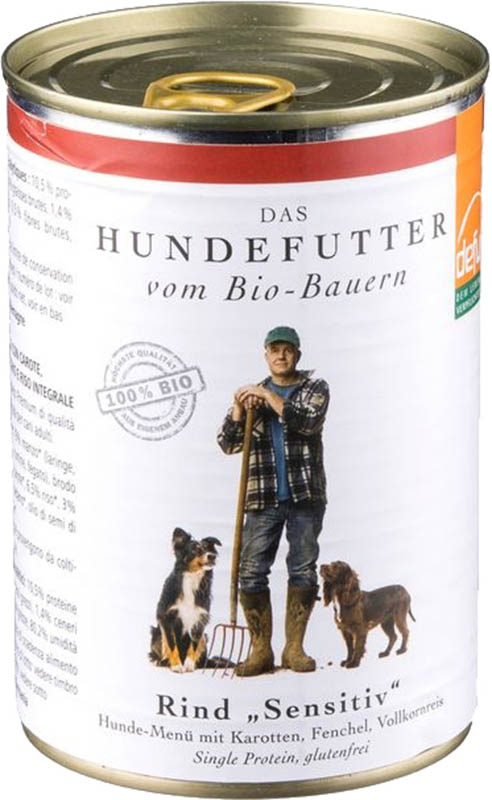 defu Hundefutter Sensitiv Rind, 410 g