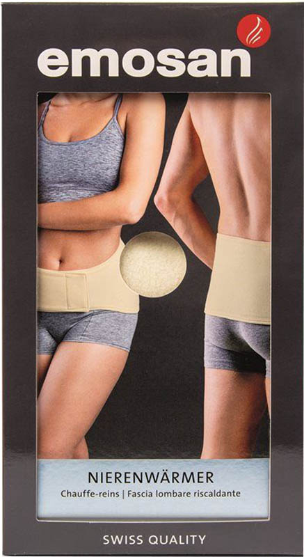 Emosan Nierenwärmer Velcro XL écru