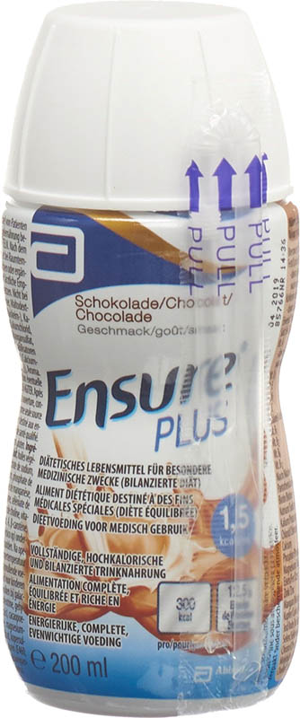 ENSURE Plus Schokolade, 24 x 200 ml