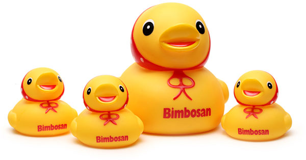 Bimbosan Köfferchen 4 Quitsch Enten, 3 x 1 Stück