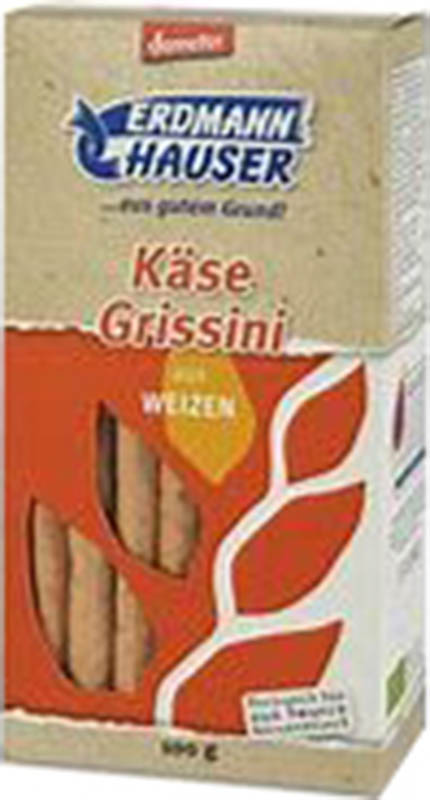 Erdmannhauser Käse-Grissini aus Weizen demeter, 100 g