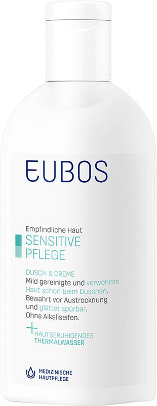 EUBOS SENSITIVE DUSCH & CREME, 200 ml