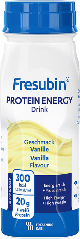 Fresubin protein energy Drink Vanille, 4 x 200 ml