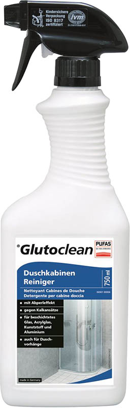 GLUTOCLEAN Duschkabinen Reiniger, 750 ml