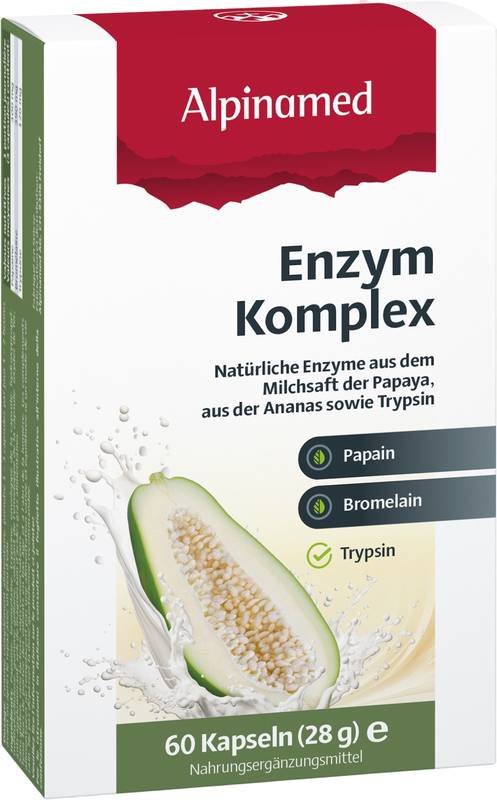 Alpinamed Enzym Komplex Kapseln, 60 Stück