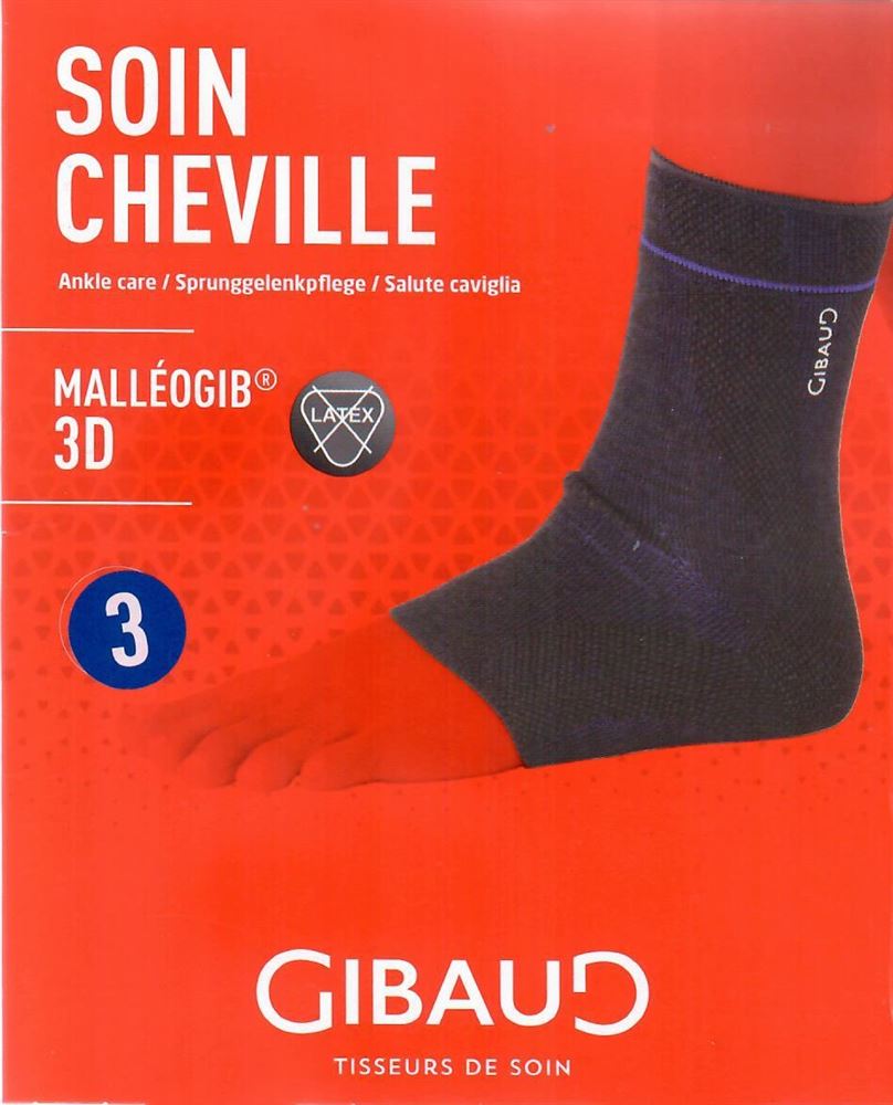 GIBAUD Malleogib 3D Sprunggelenkbandage Grösse 4 26-29cm