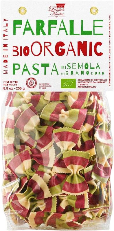L'antica Madia Farfalle mit Randen und Spinat, 250 g
