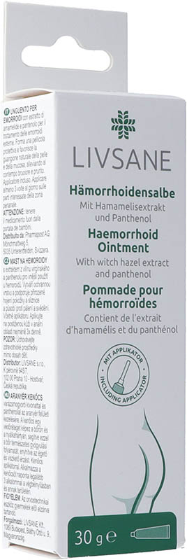 LIVSANE Hämorrhoidensalbe, 30 g