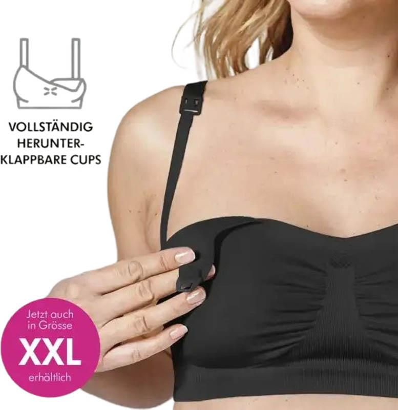 Medela Keep Cool Schwangerschaft- und Still BH S schwarz