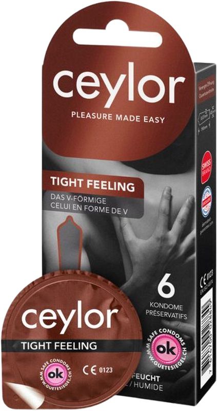 CEYLOR Tight Feeling Präservativ, 6 Stück
